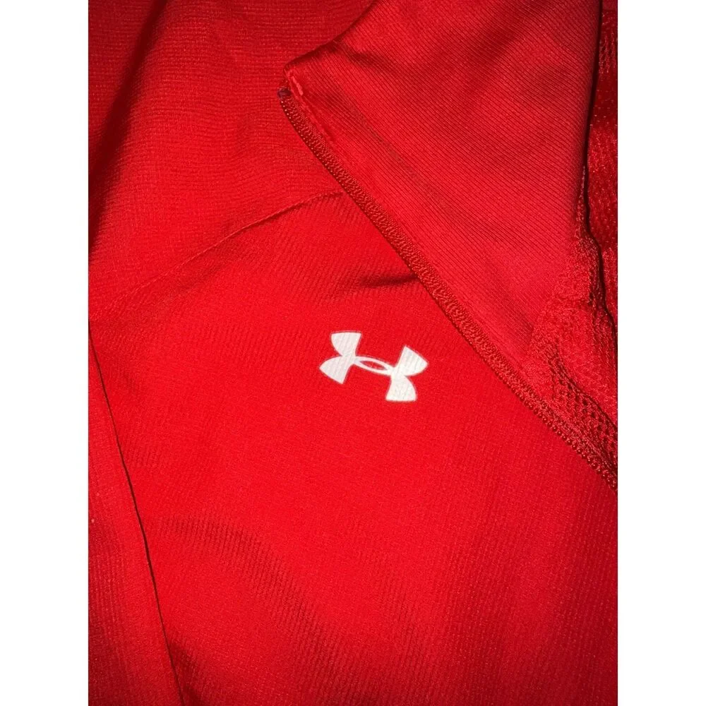 Under Armour Windbreaker Full Zip Track Jacket- Women's No Size Tag (~L, XL) - Picture 3 of 4
